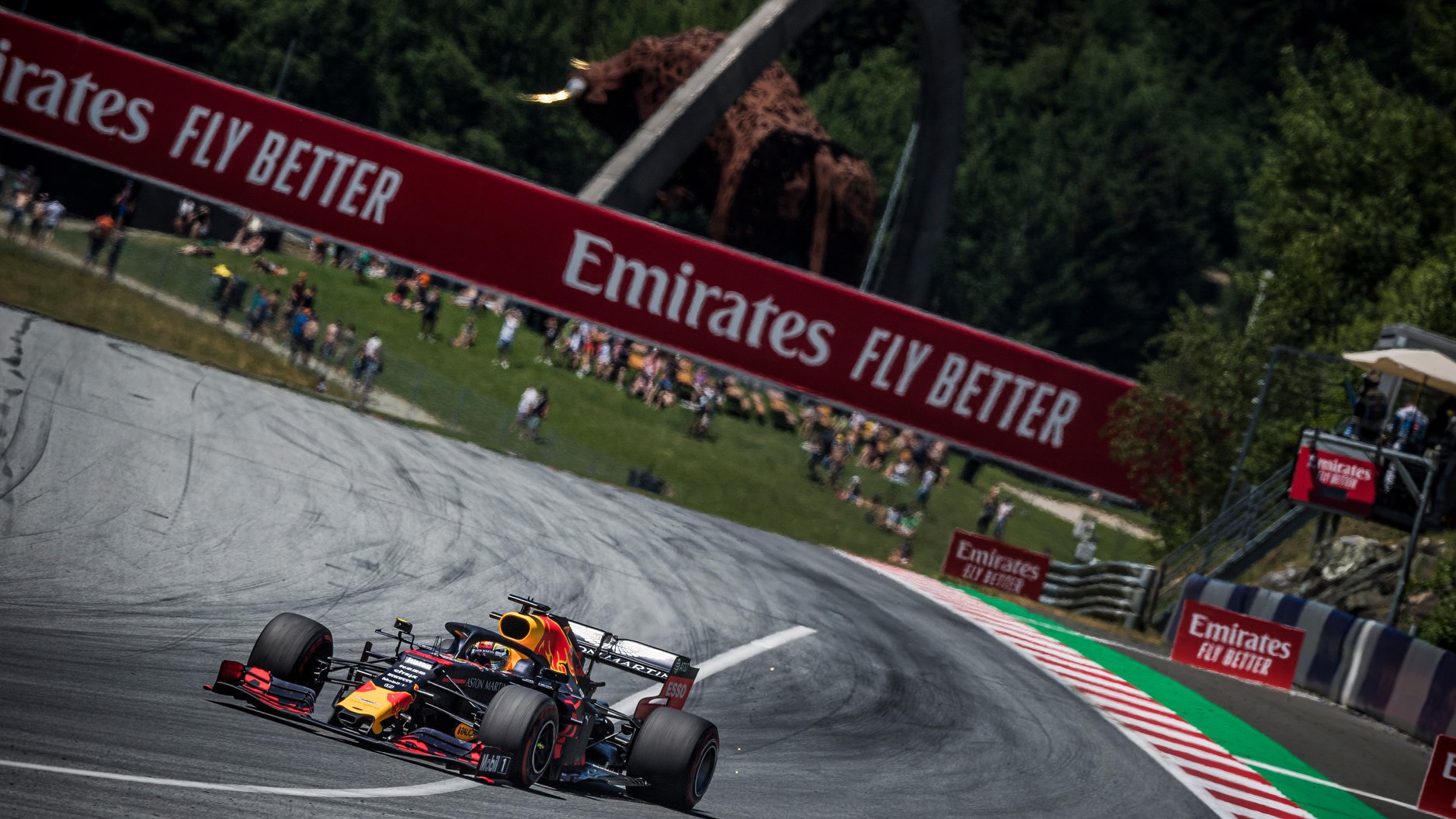 Han sido eliminados los polémicos bordillos del Red Bull Ring