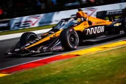 El mexicano Patricio O`Ward logra su primer podio de la IndyCar