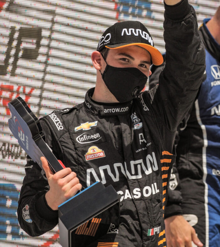 El mexicano Patricio O`Ward logra su primer podio de la IndyCar