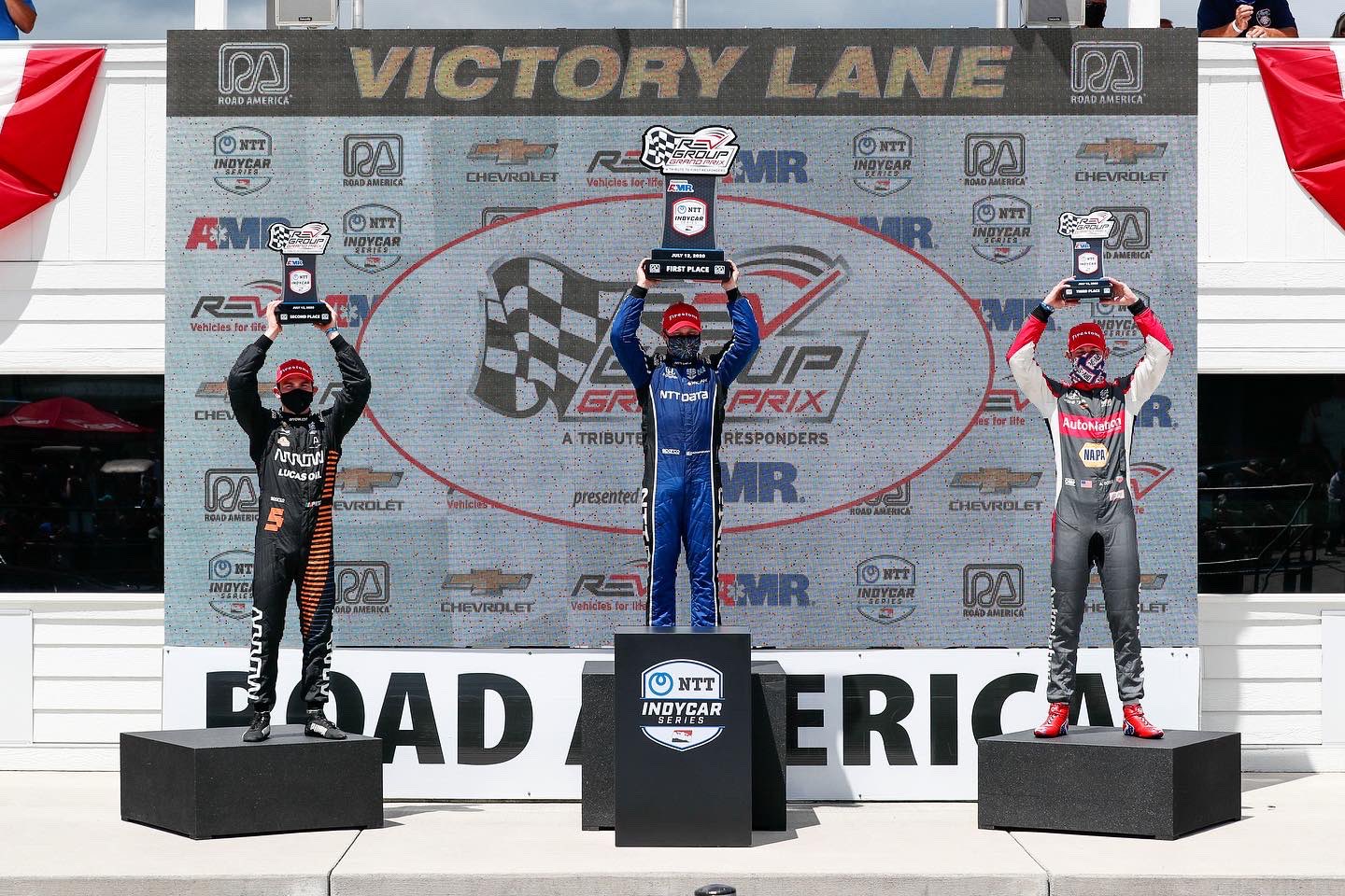 El mexicano Patricio O`Ward logra su primer podio de la IndyCar 