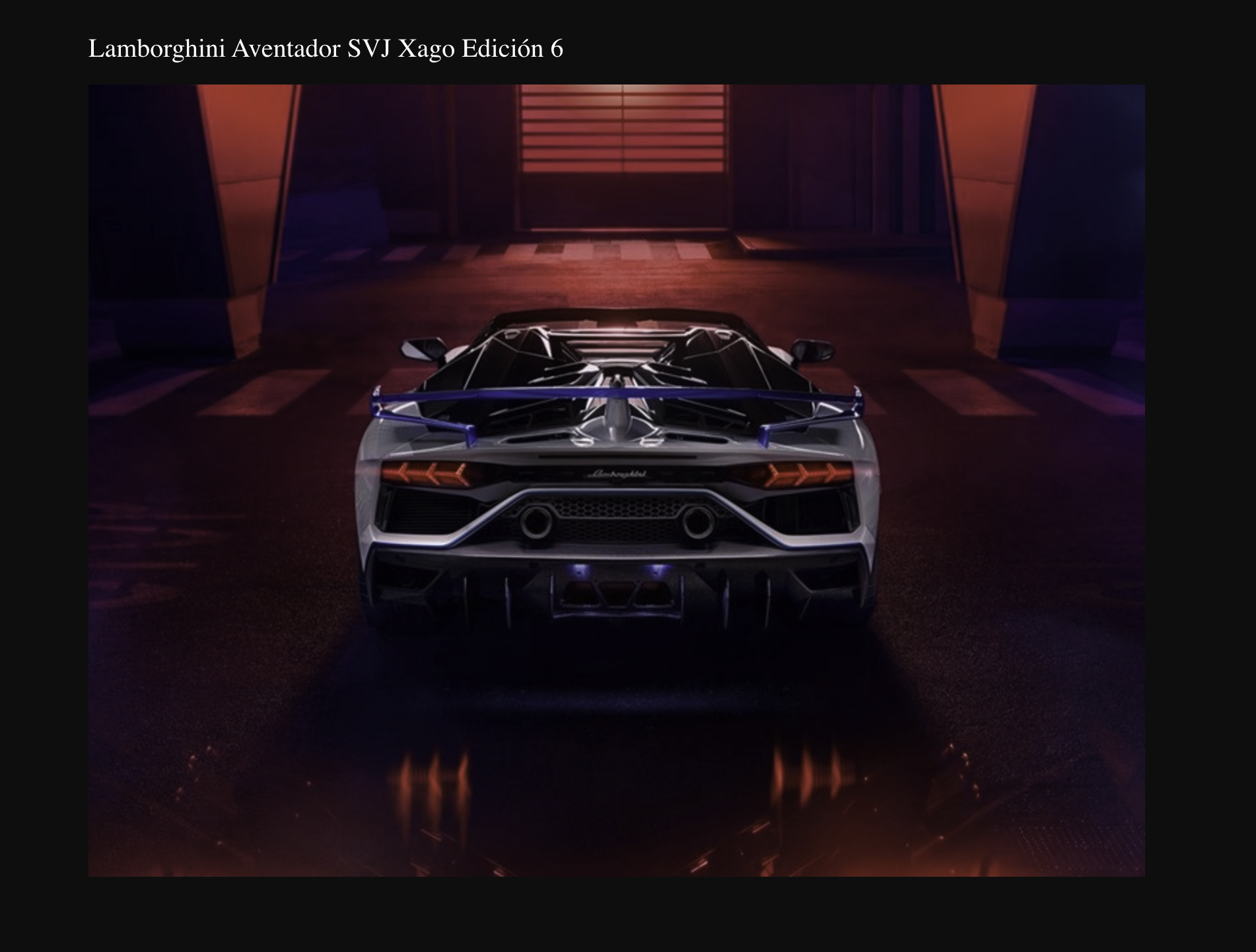 Lamborghini Aventador | Memo Lira Lamborghini