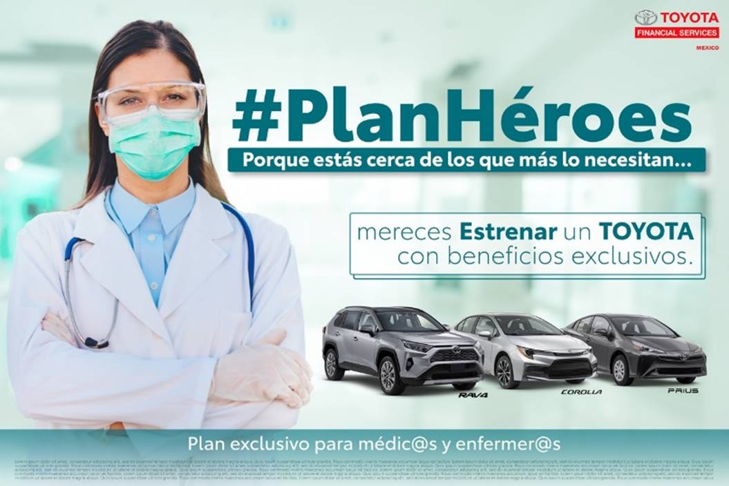 Toyota crea plan de financiamiento exclusivo para profesionales de la salud