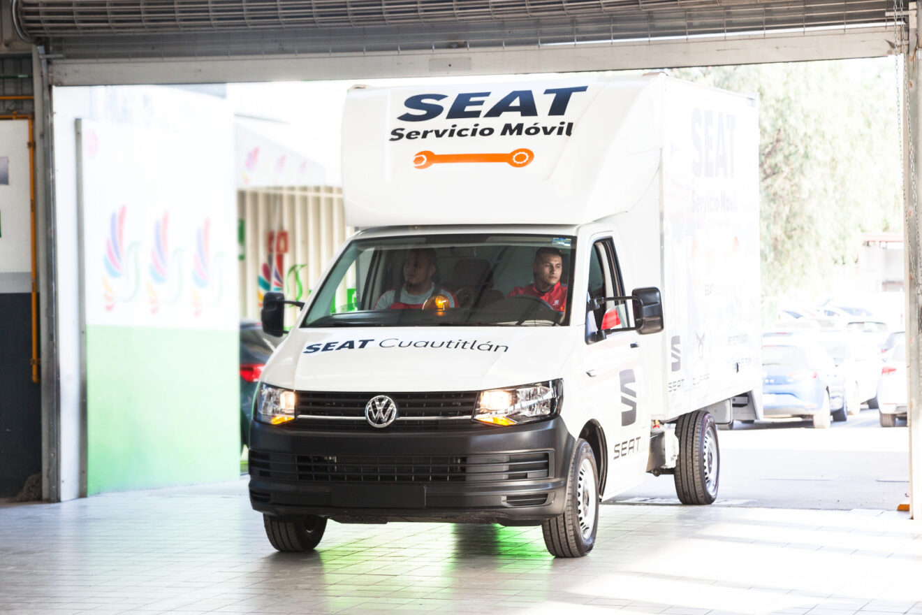 SEAT México estrena taller móvil