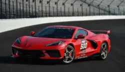 Corvette Coupé será el Pace Car de las 500 Millas de Indianápolis