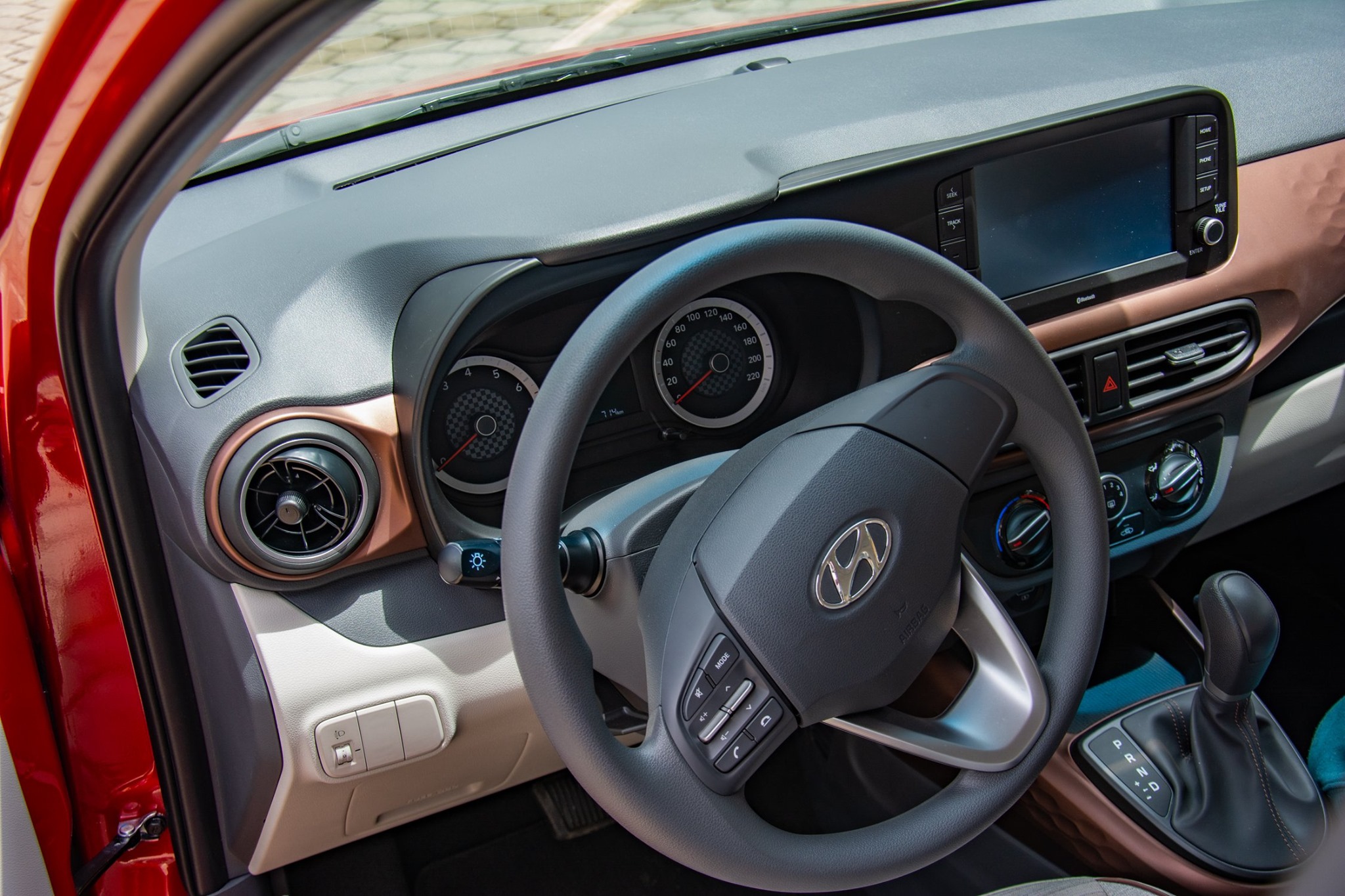 Hyundai Grand i10 2021 volante | Memo Lira