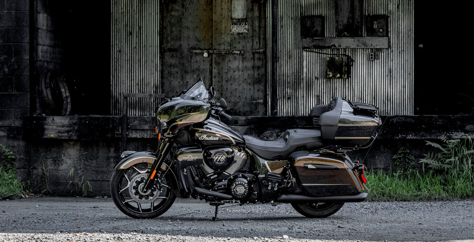 Jack Daniels Limited Edition Indian Roadmaster Dark Horse de edición limitada