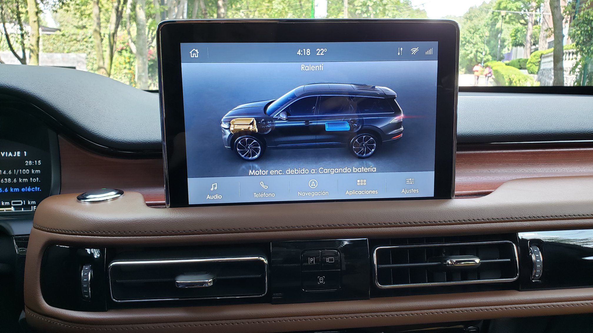 Lincoln Aviator Grand Touring pantalla | Memo Lira