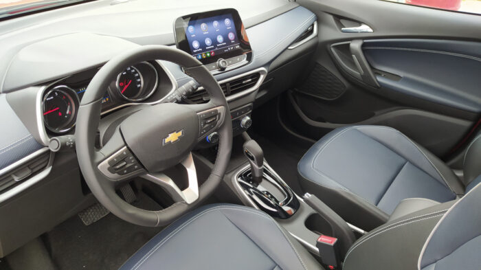 Interior Chevrolet Tracker 2021