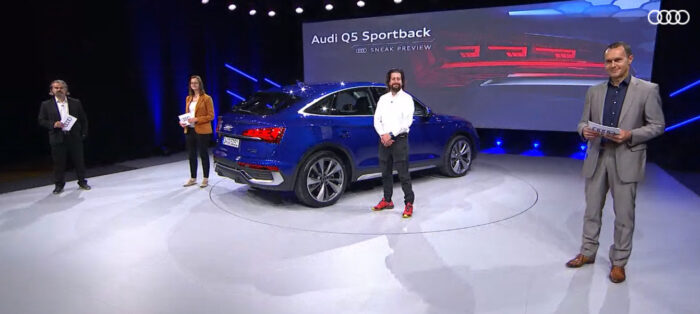 Audi Q5 Sportback presentación virtual
