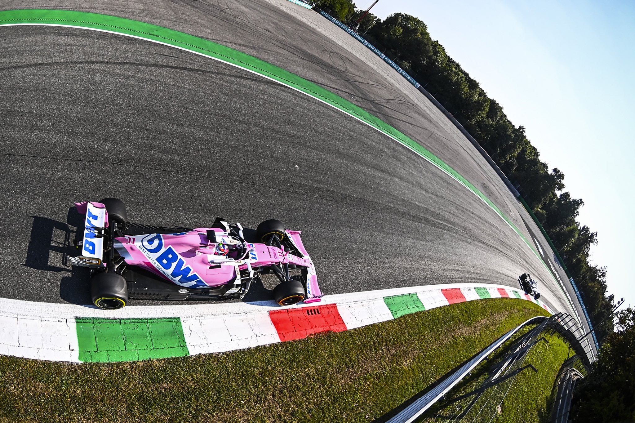 Lewis Hamilton saldrá desde la pole en Monza Pérez cuarto