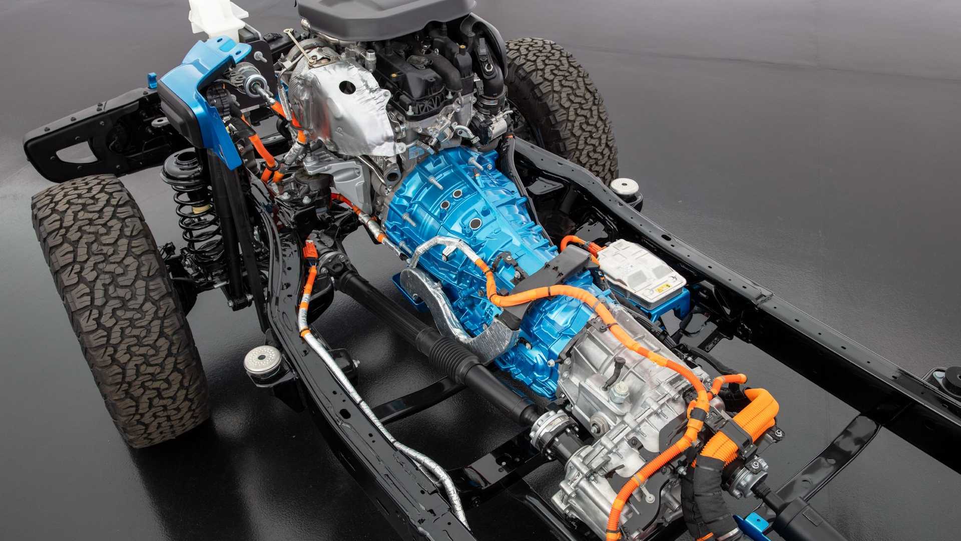 Tren motriz de Jeep Wrangler 4xe