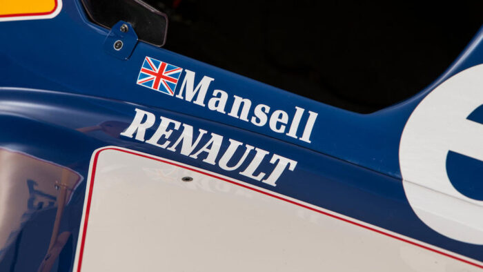 Vettel compró el Williams FW14B de Mansell