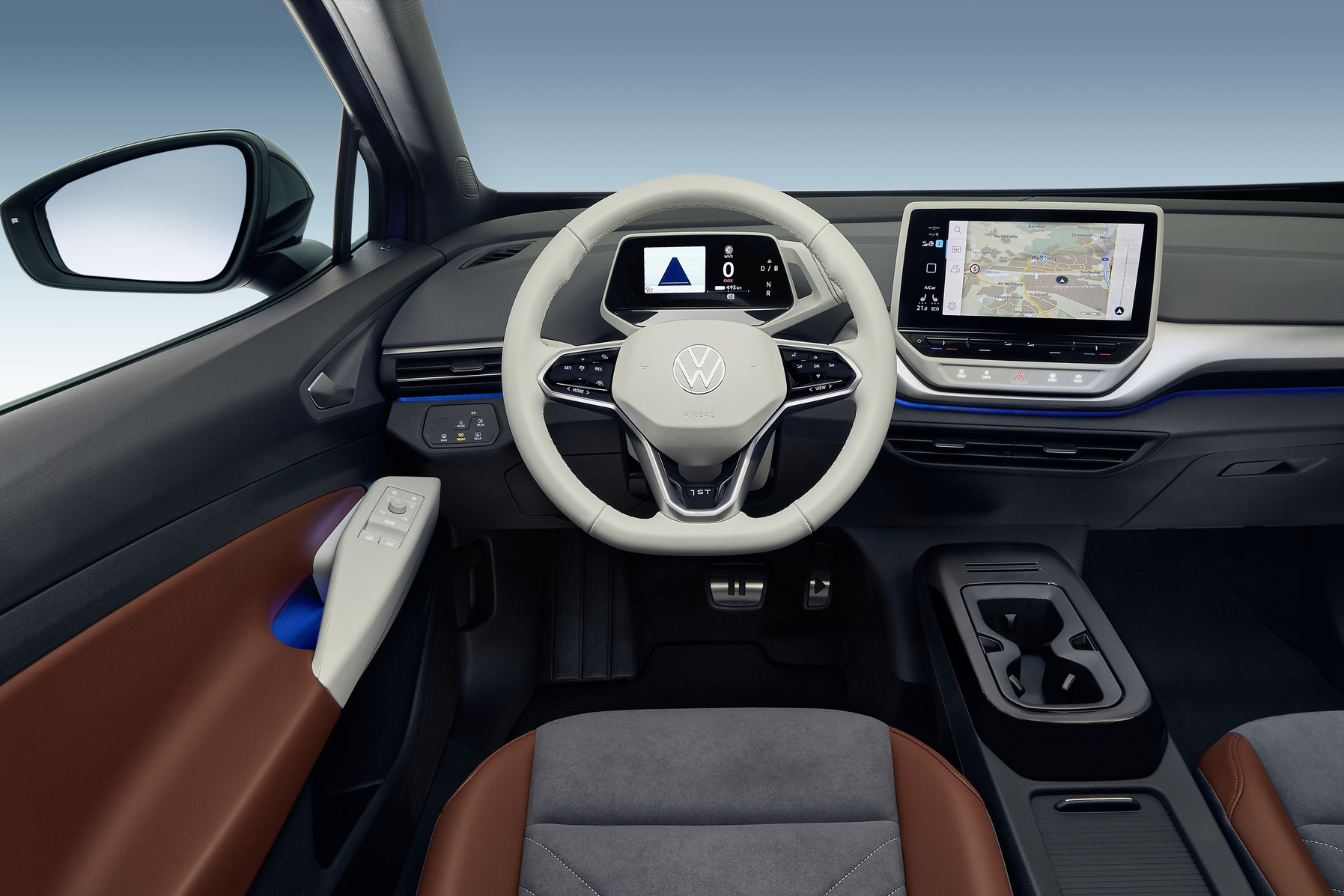 Interior del Volkswagen ID4