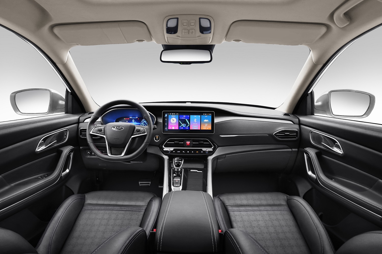 Sei 7 ProInterior doble pantallaB | Memo Lira JAC Sei7 Pro