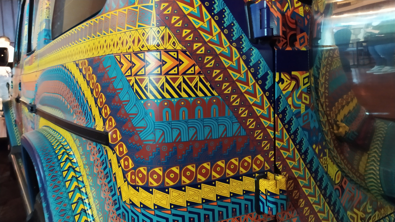 Detalle de Clase G de Mercedes Benz