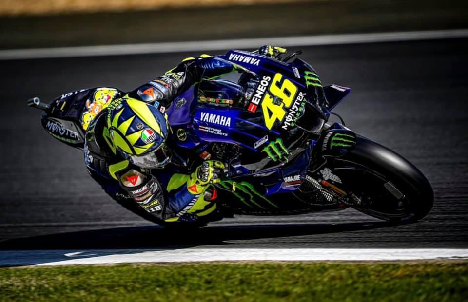 Valentino Rossi da positivo a COVID 19