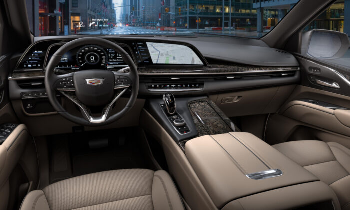 Interior Cadillac Escalade 2021