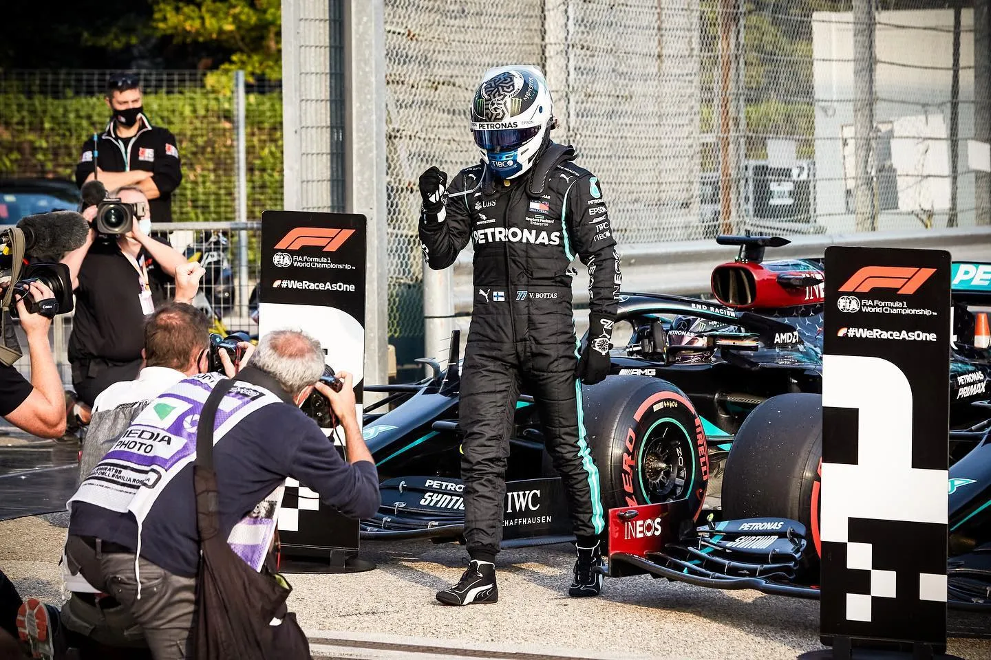 Valtteri Bottas se roba la calificación en Imola