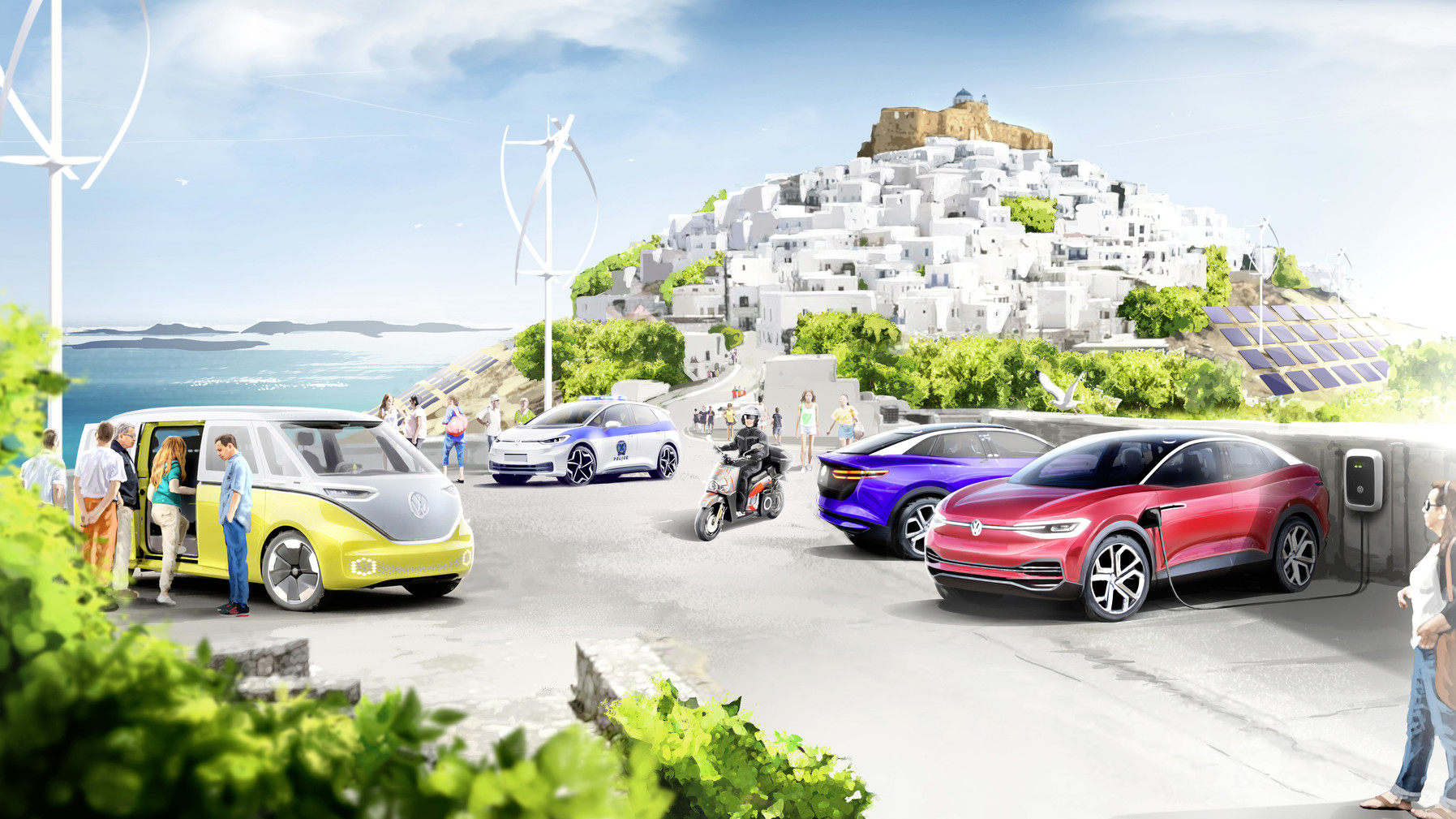 Volkswagen Group and Greece to create model island for climaten | Memo Lira The Greek island of Astypalea