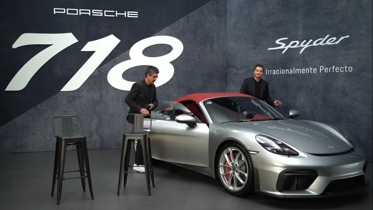 Porsche 718 Spyder y 718 Cayman GT4 deportividad racional 2 | Memo Lira Porsche 718 Spyder