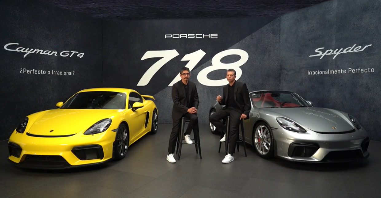 Porsche 718 Spyder y 718 Cayman GT4 deportividad racional 5 | Memo Lira