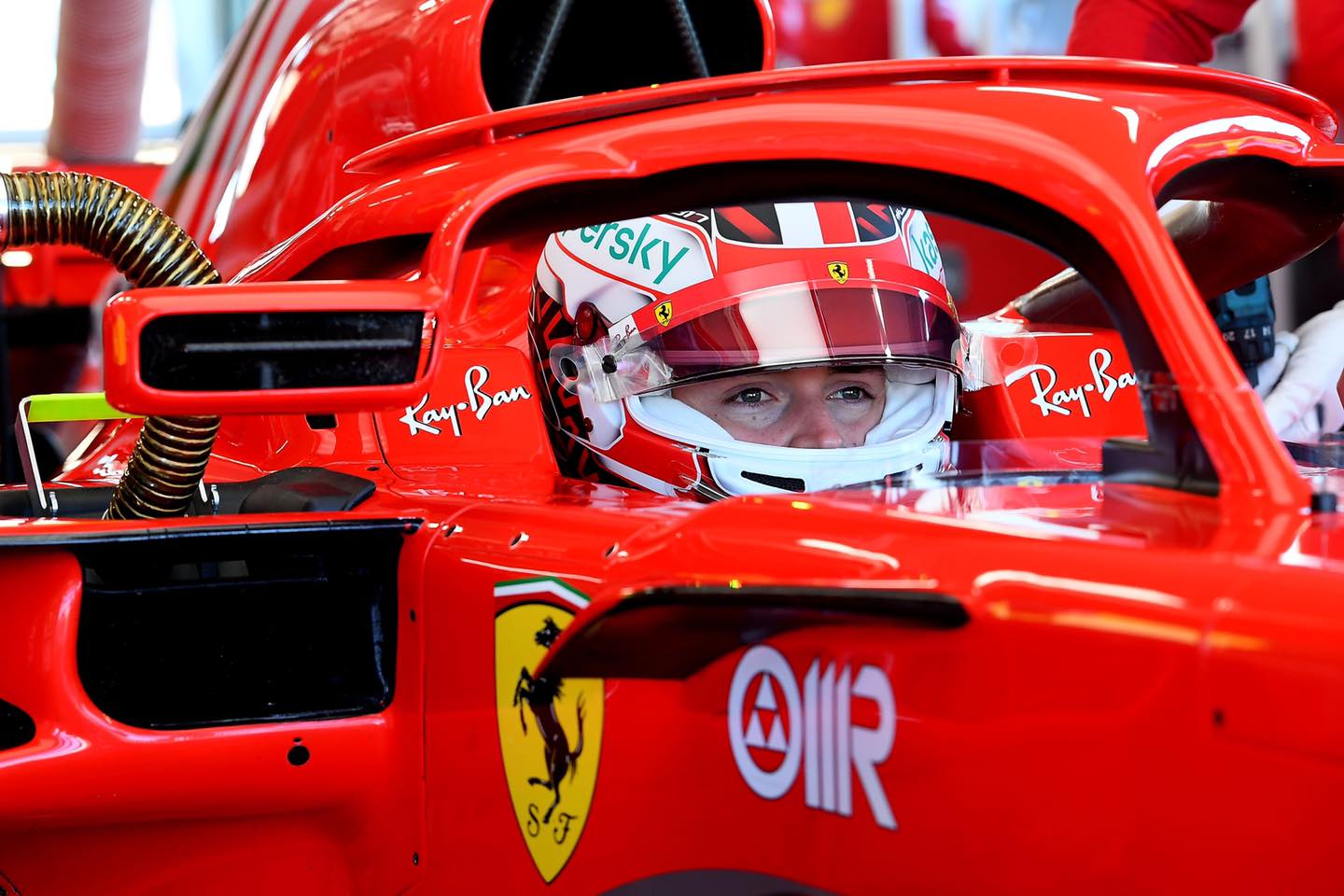Leclerc se puso al volante del Ferrari SF71H en Fiorano | Memo Lira Leclerc se puso al volante del Ferrari SF71 H en Fiorano