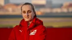 Maya Weug, la primera mujer piloto en la Ferrari Academy