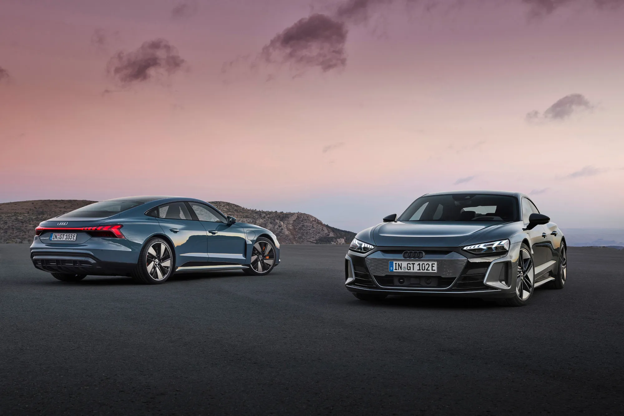 Audi e-tron GT quattro y Audi RS e-tron GT