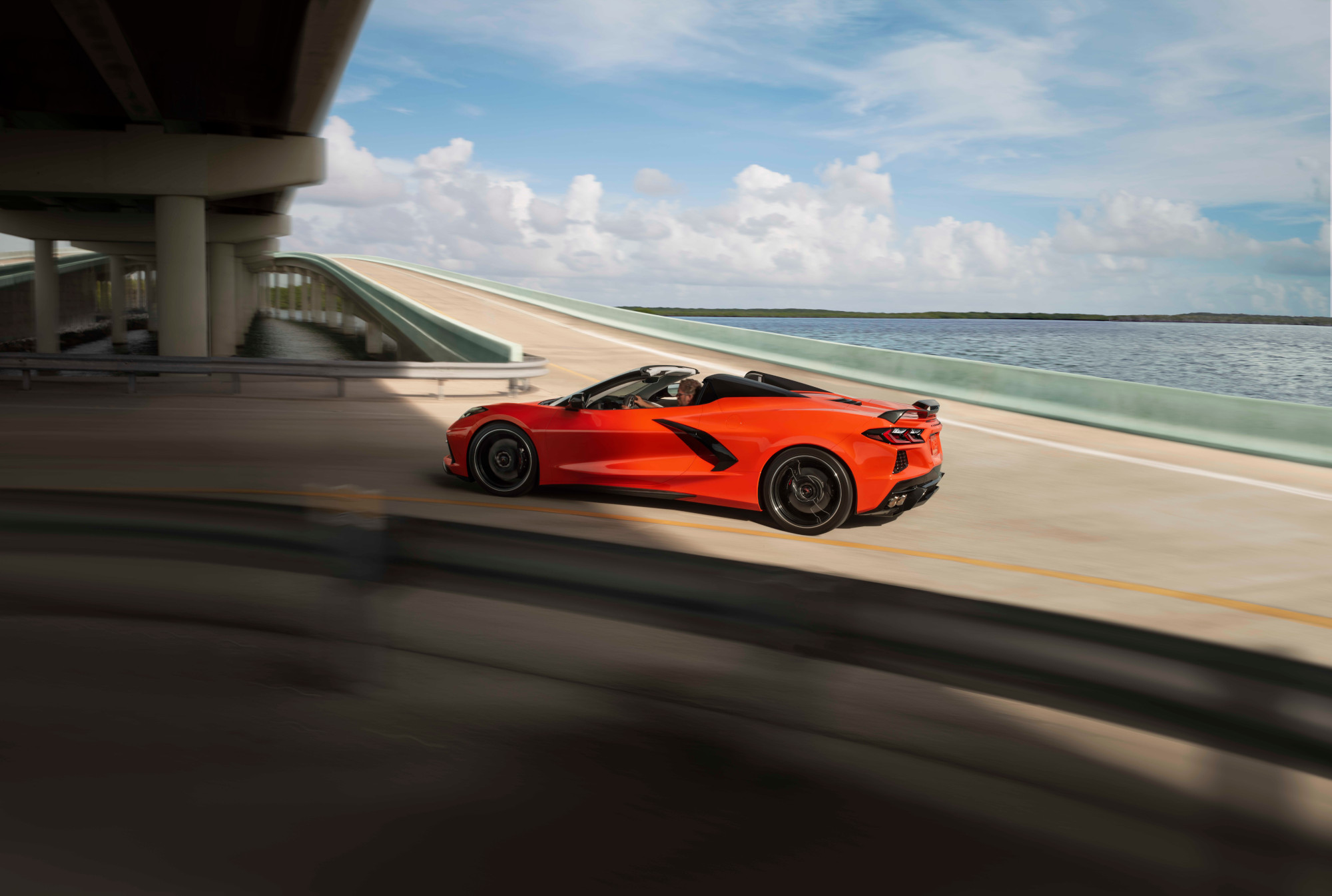 Corvette Stingray Z51 Convertible 9 | Memo Lira corvette stringray carretera playa road trip