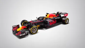 El RB16B, el primer auto de Red Bull de Sergio Pérez
