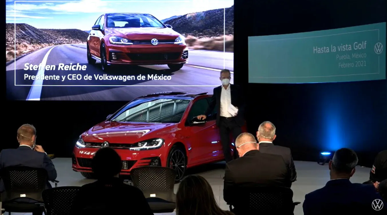 Finaliza producción de Golf en México