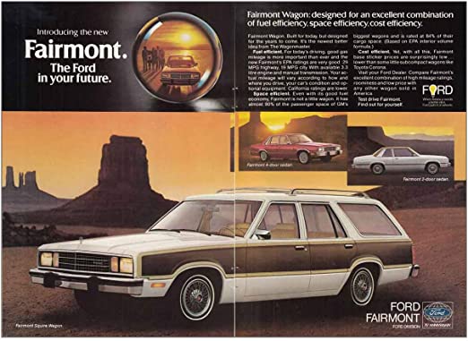  Ford Fairmont  la transición del sedán clásico