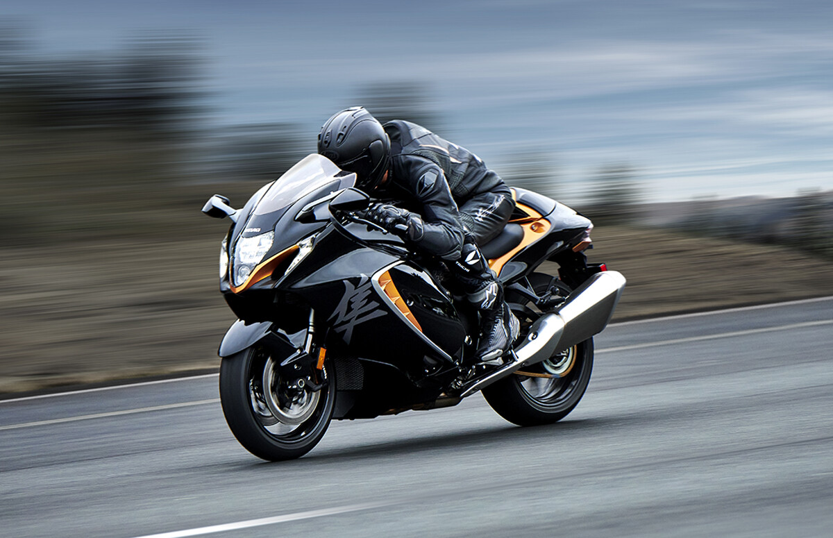 Suzuki Hayabusa 2022 190 HP y 299 kmh