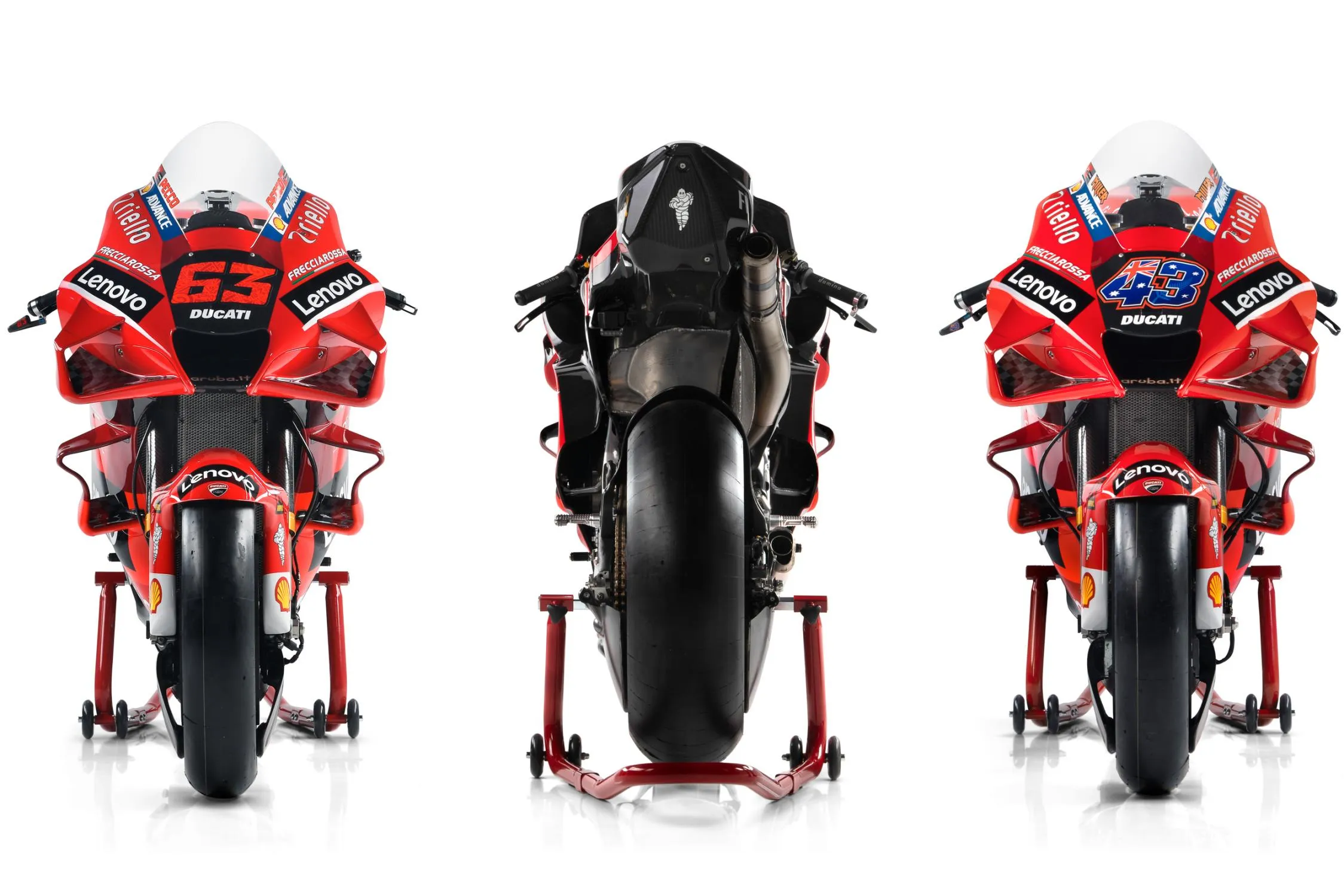 Ducati presenta la nueva Desmosedici GP21 de MotoGP