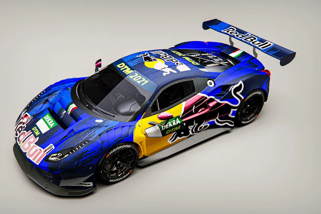 Alex Albon correrá un Ferrari con librea AlphaTauri en DTM