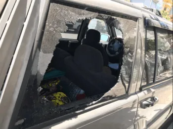 robo parabrisas roto asalto flickr