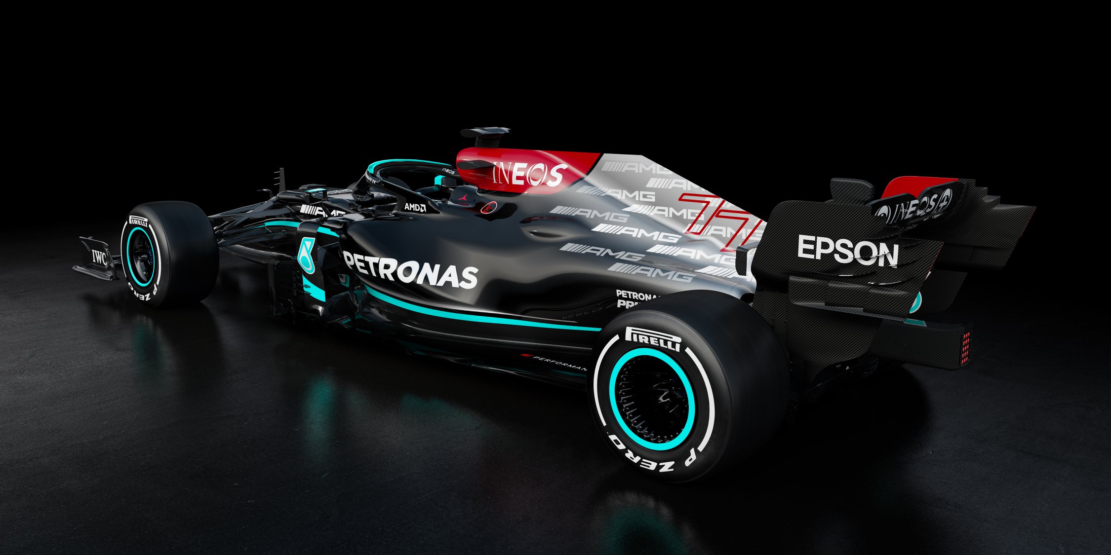 Mercedes presenta el W12 de Hamilton y Bottas
