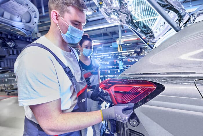Producción de SUV eléctrico de Audi