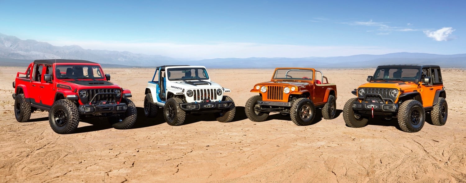 Presenta Jeep sus conceptos para el Easter Jeep Safari 2021