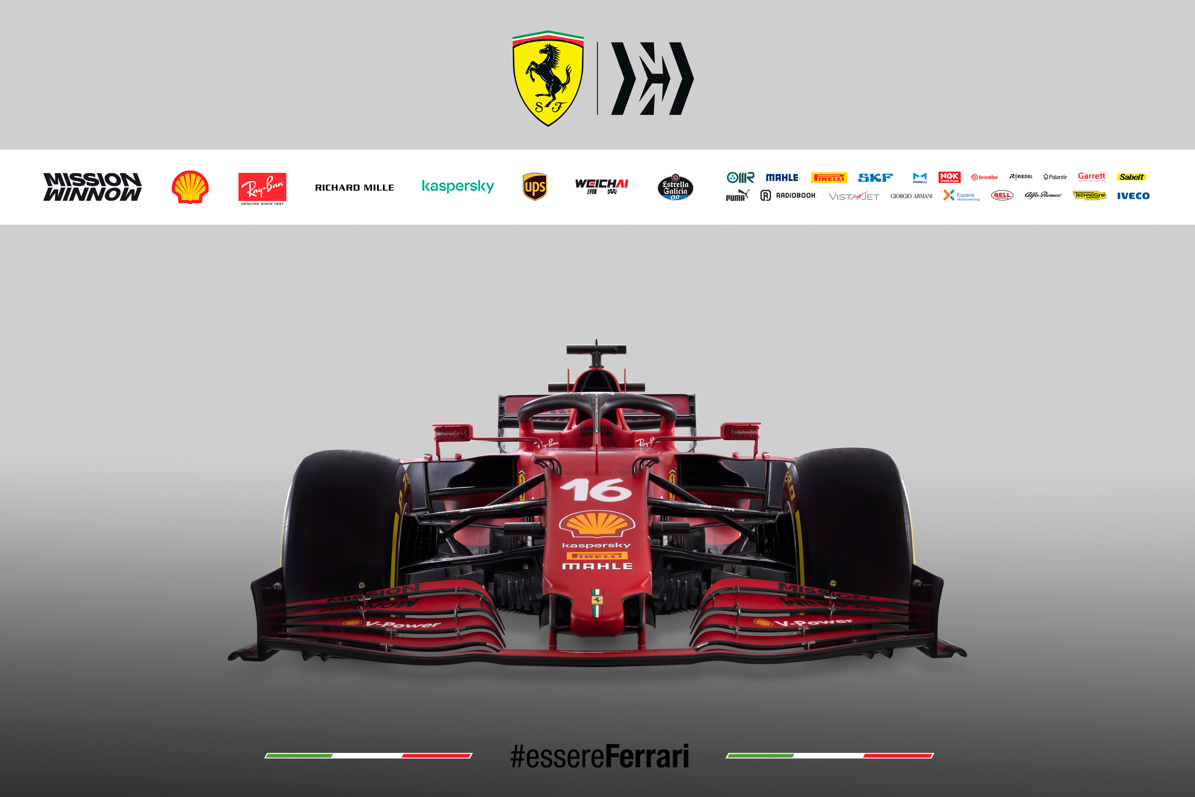 La Scuderia Ferrari presenta el SF21 con un toque de verde | Memo Lira La Scuderia Ferrari presenta el SF21 con un toque de verde