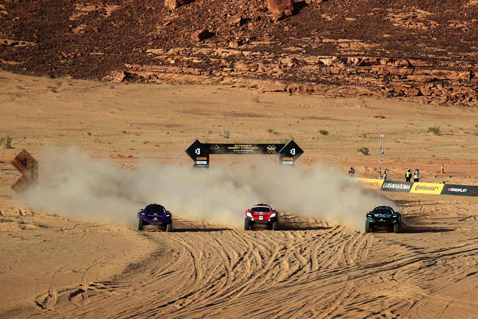 Rosberg X gana el Desert X Prix de Extreme E