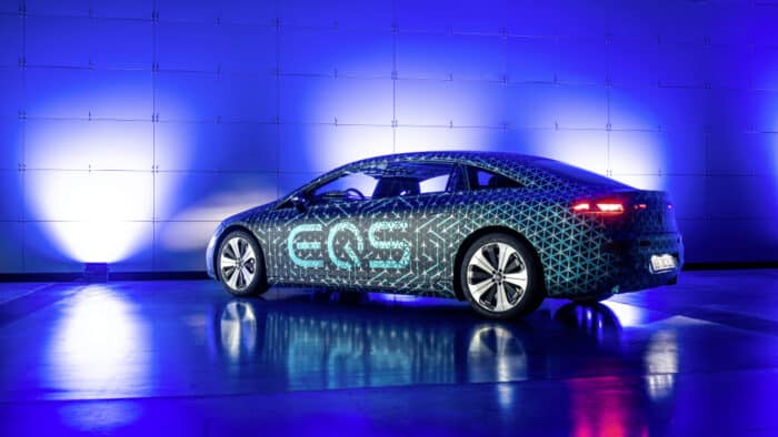El nuevo EQS tendrá autonomía de 770 kilómetros