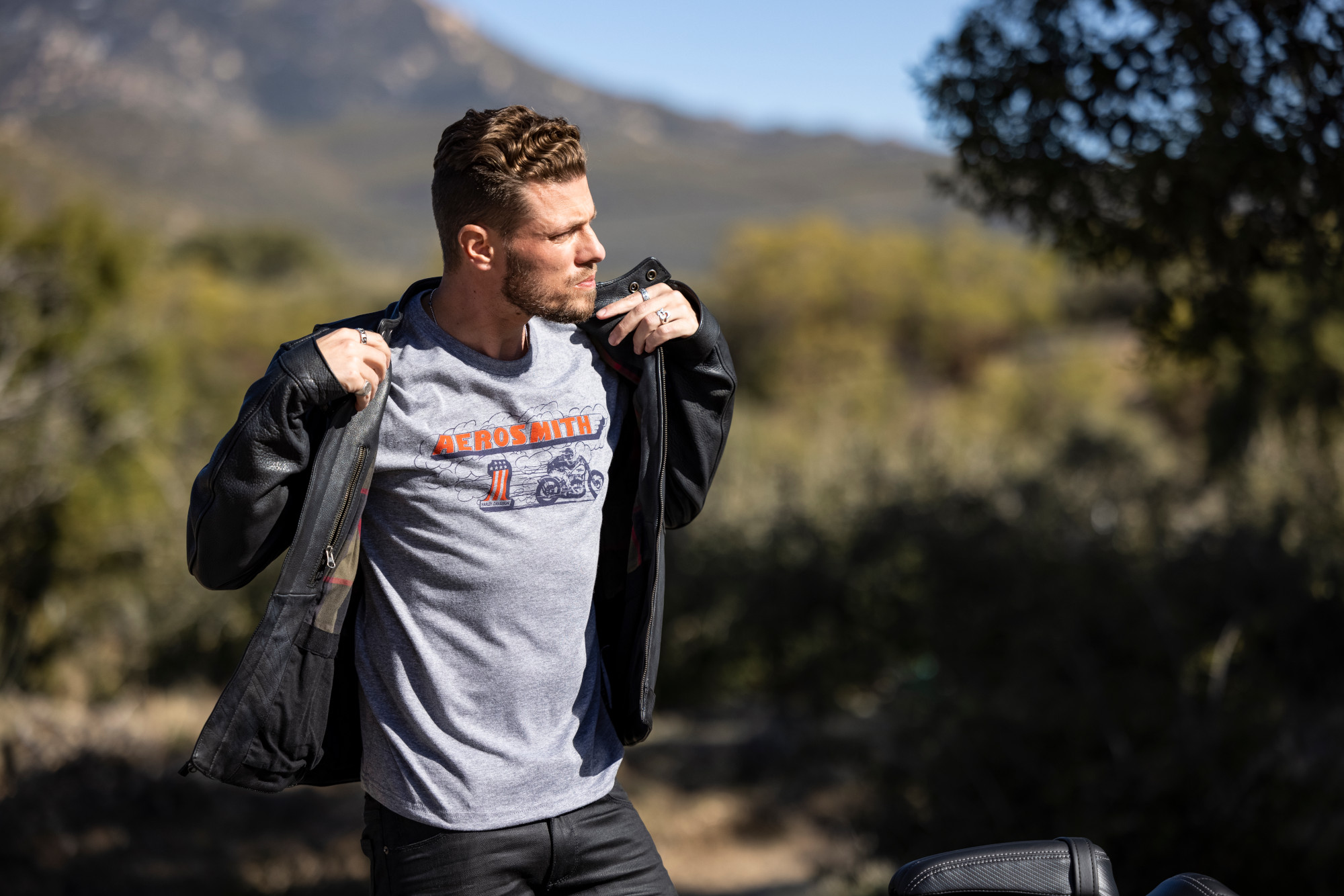 Harley Davidson lanzará línea de ropa en conjunto con Aerosmith 1