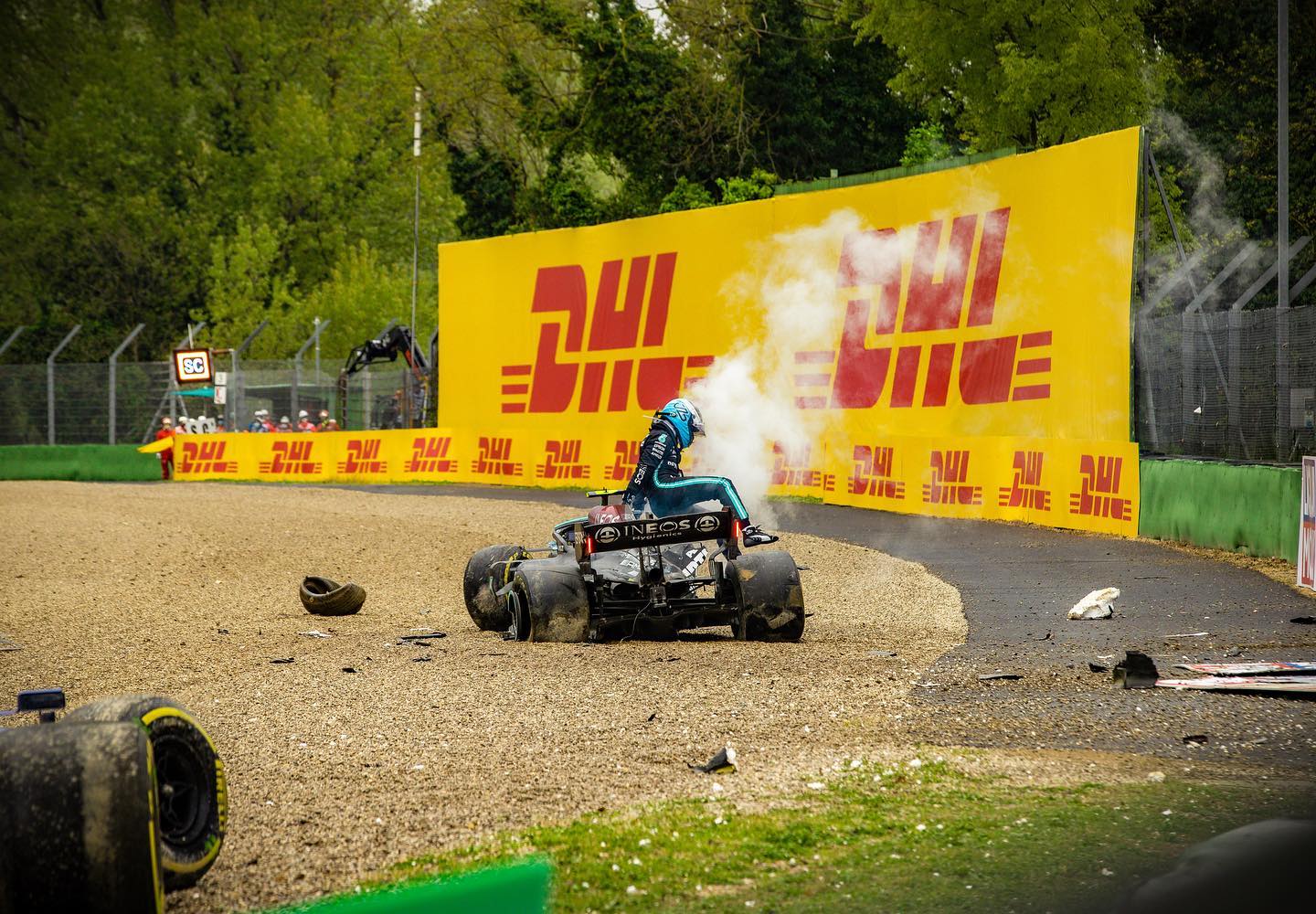 Bottas desmiente que podría ser reemplazado por Russell