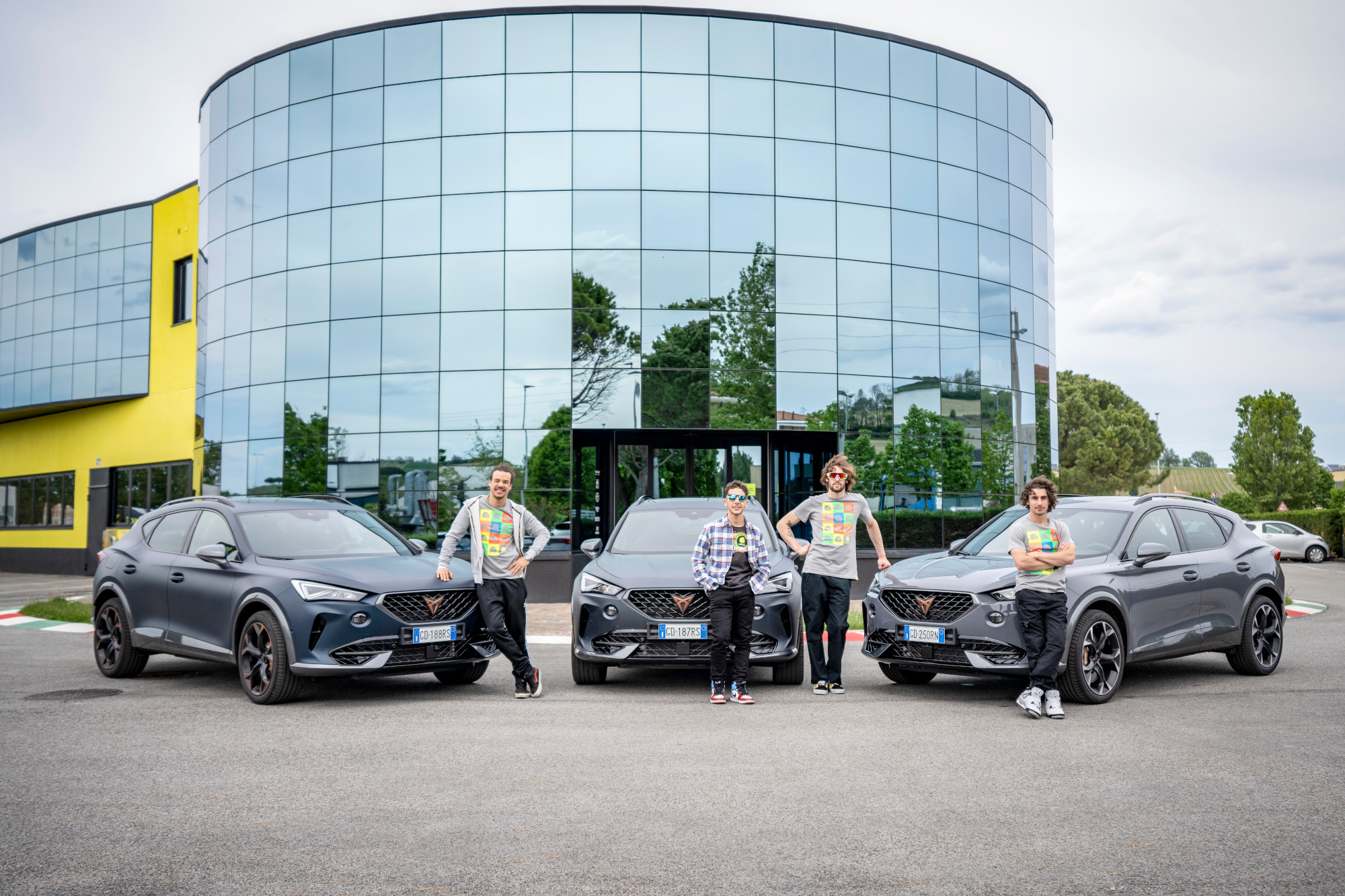 Cupra colabora con la academia de Valentino Rossi