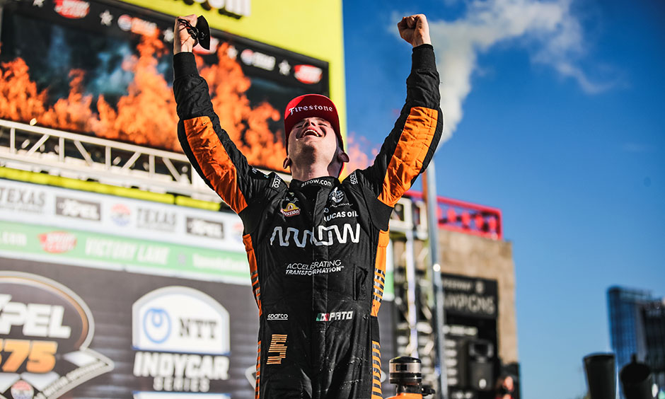 Pato O´Ward obtiene su primera victoria en Indycar