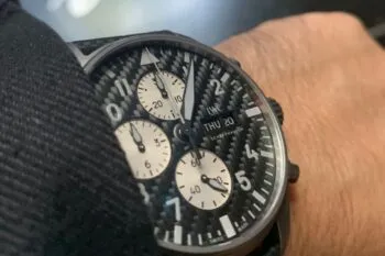 IWC logra la unión perfecta entre el deporte motor y la alta relojería