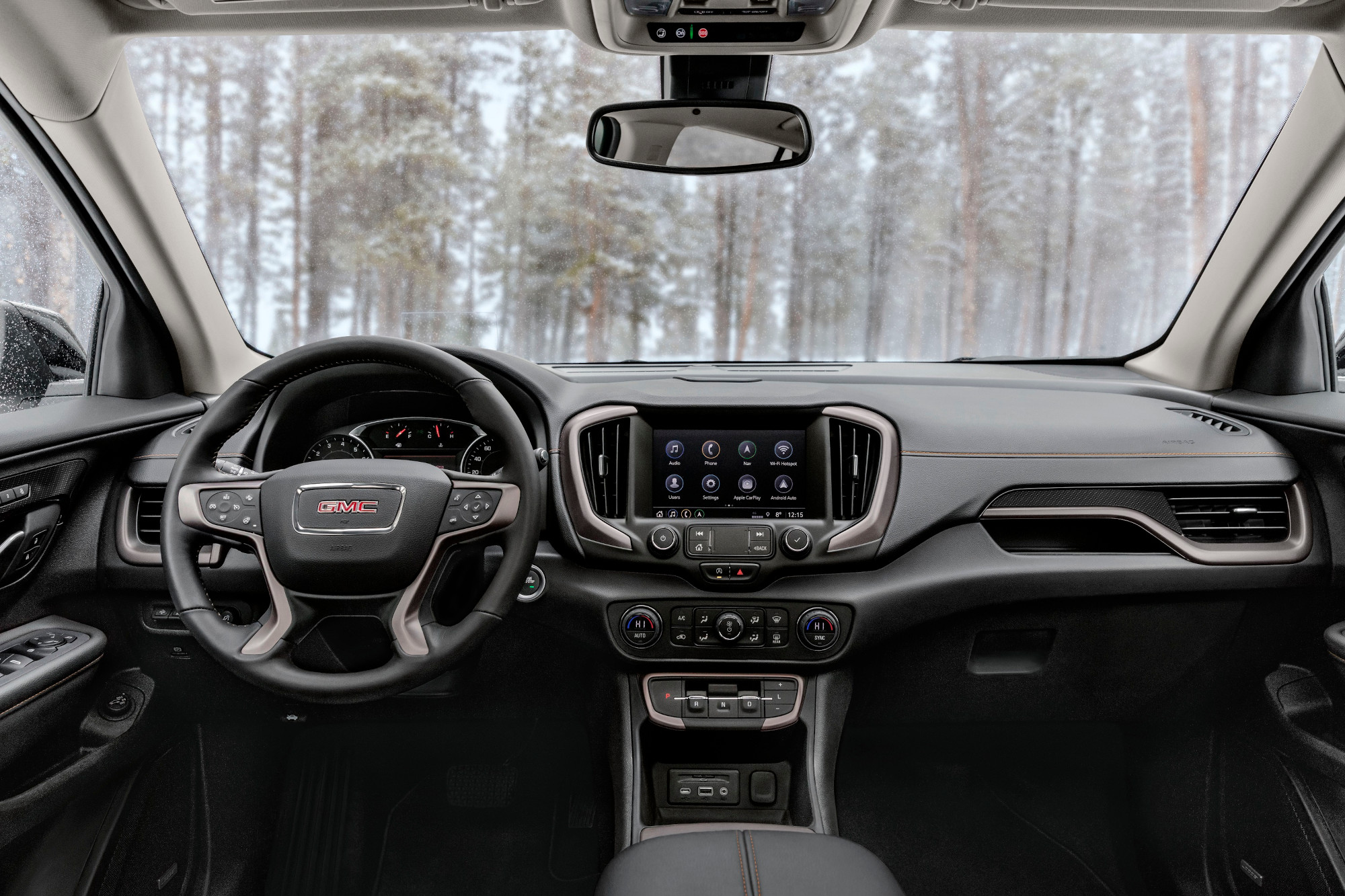 Interior GMC Terrain 2022