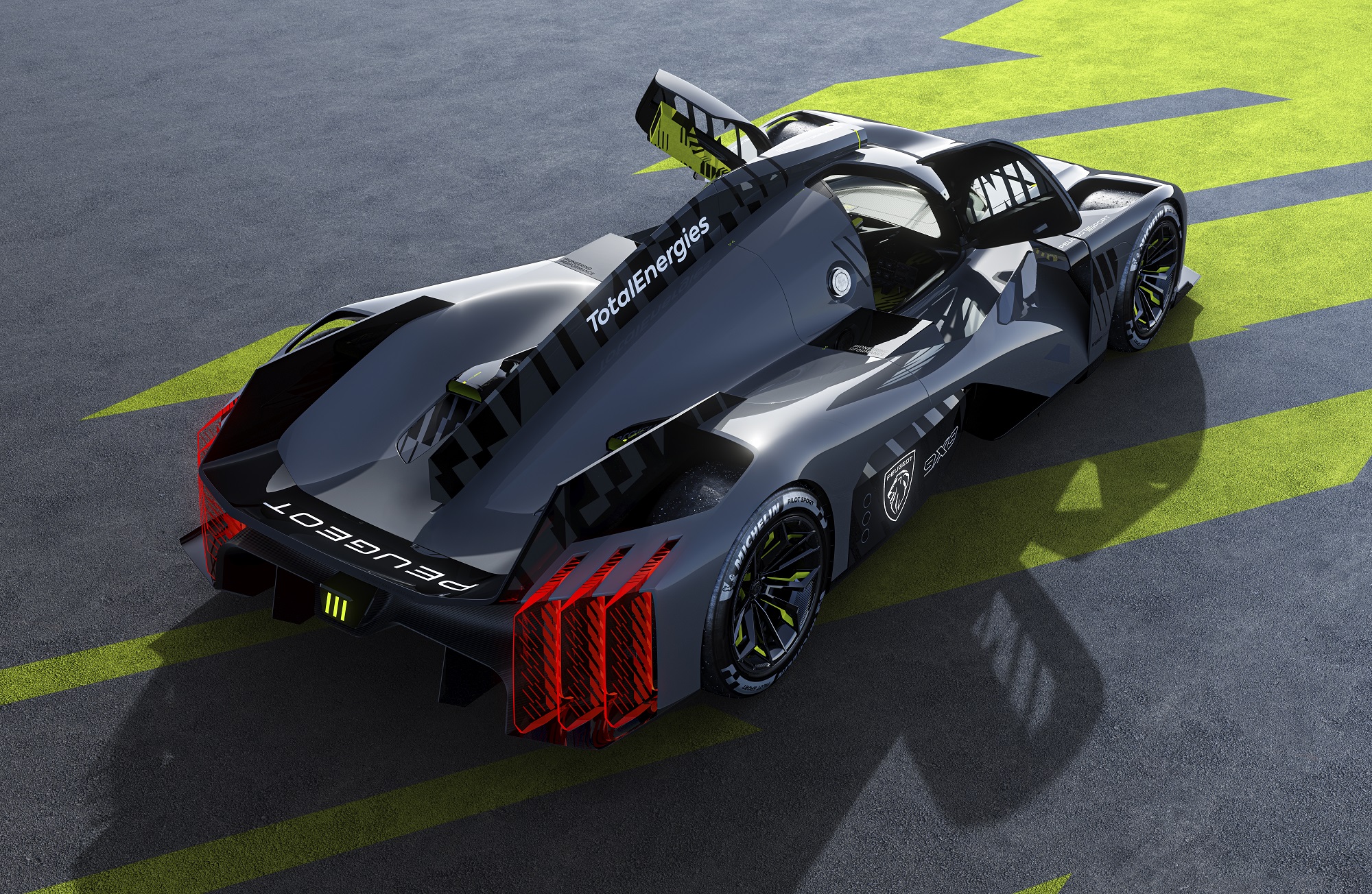 Peugeot 9X8 El Hypercar sin alerón trasero que competirá en Le Mans