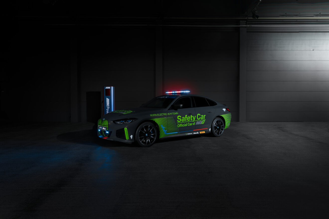 BMW i4 M50: el auto de seguridad totalmente eléctrico de MotoE